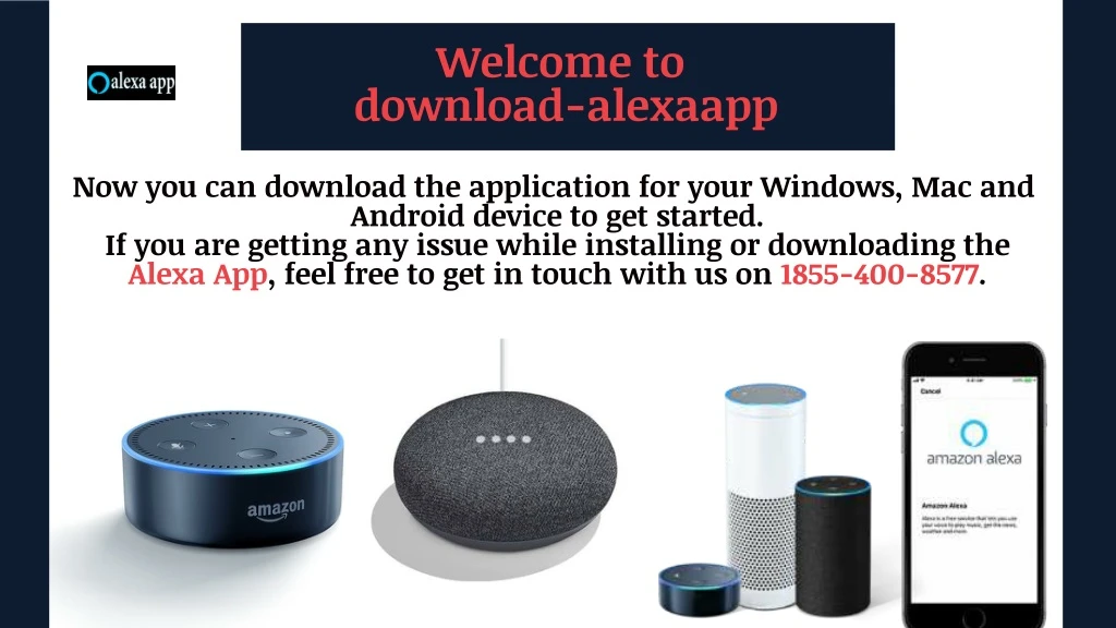 welcome to download alexaapp