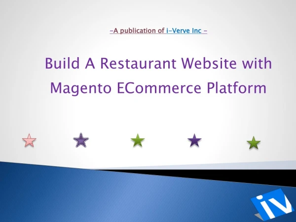 How Magento ECommerce Platform Can help you to build a Restaurant Website
