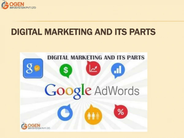 digital marketing and its parts