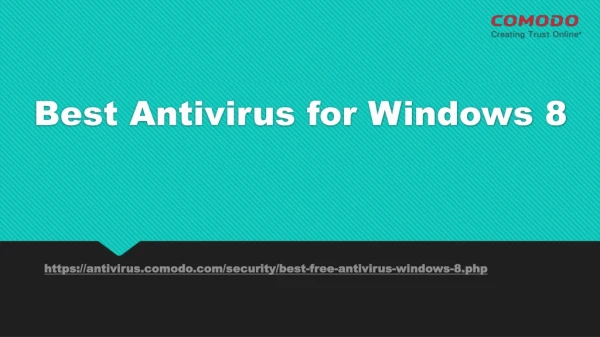 Best Antivirus for Windows 8