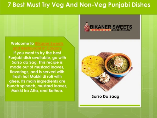 6 Best Must Try Veg And Non-Veg Punjabi Dishes