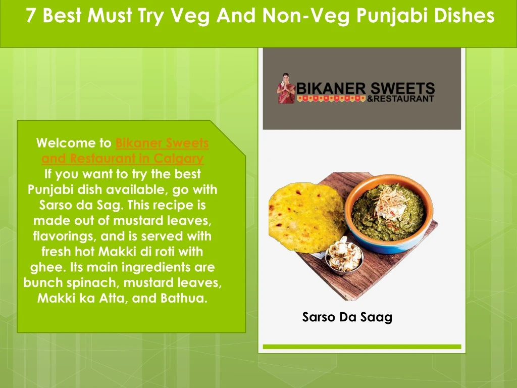 7 best must try veg and non veg punjabi dishes