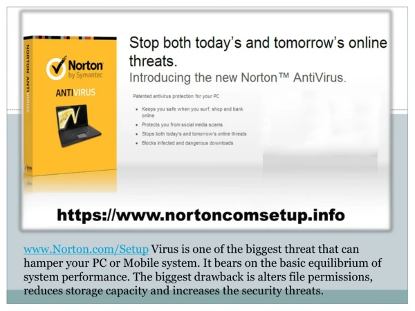 www.Norton.com/Setup With Product Key