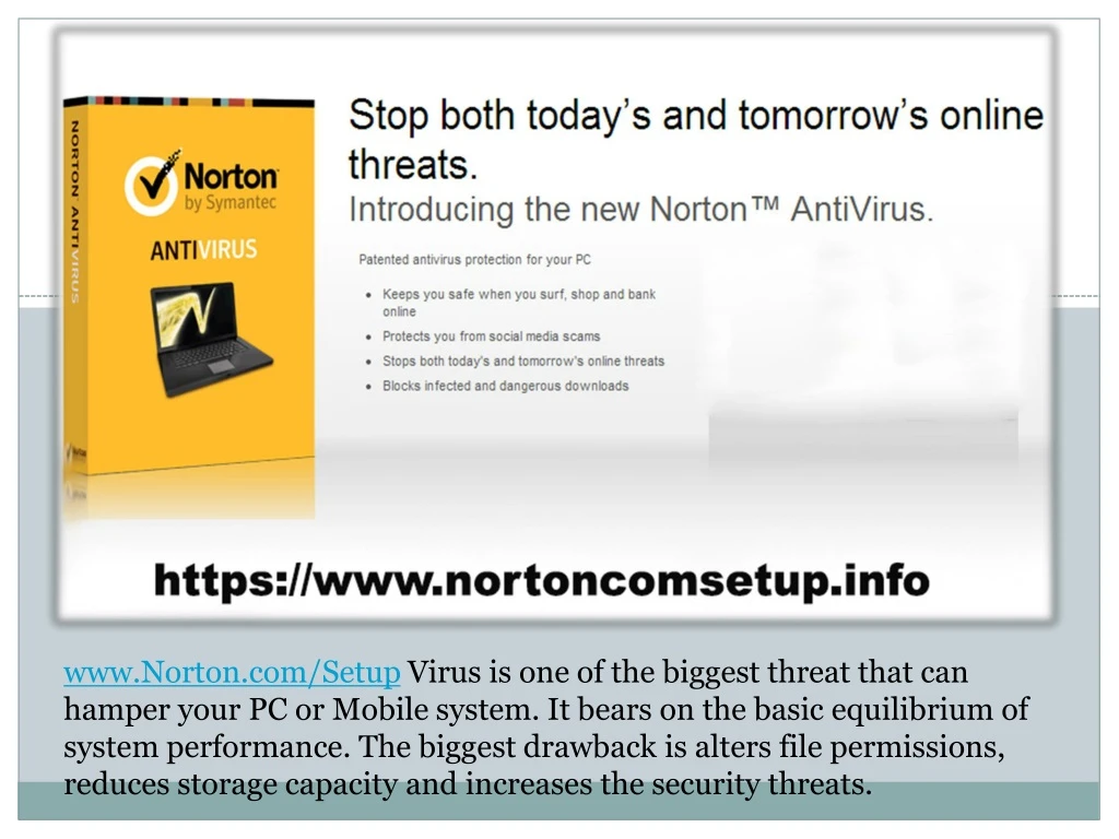 www norton com setup virus is one of the biggest