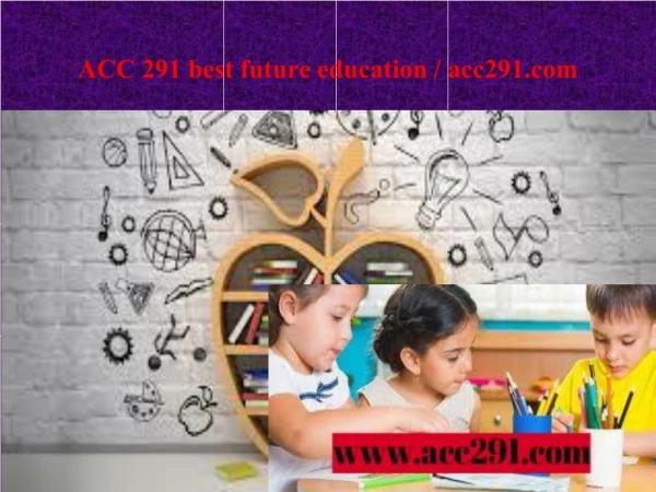 ACC 291 best future education / acc291.com
