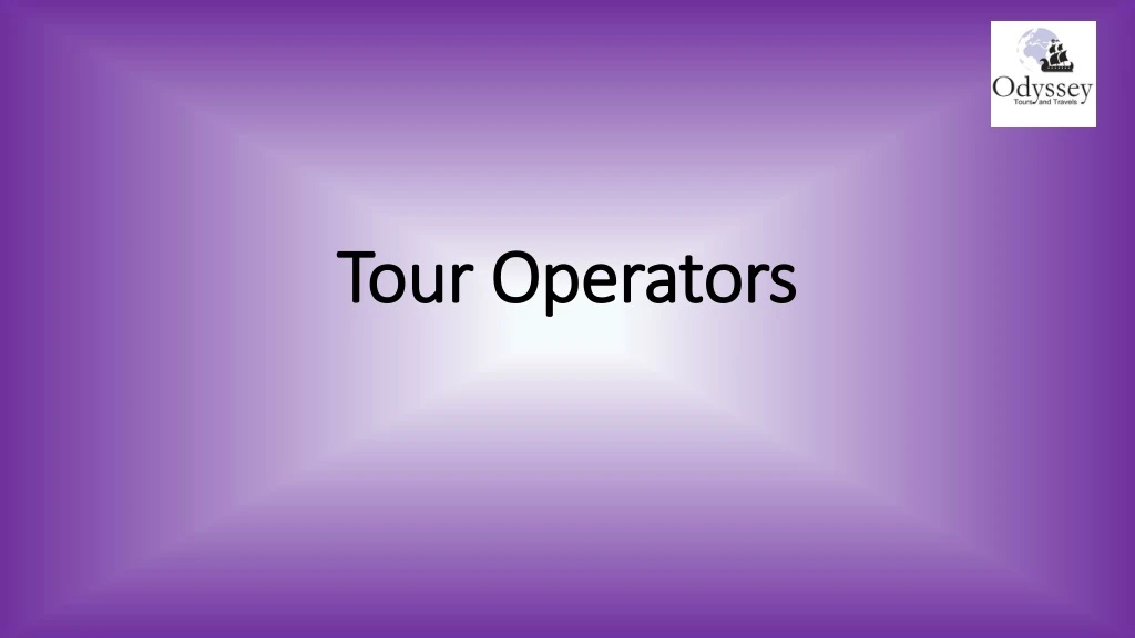 tour operators