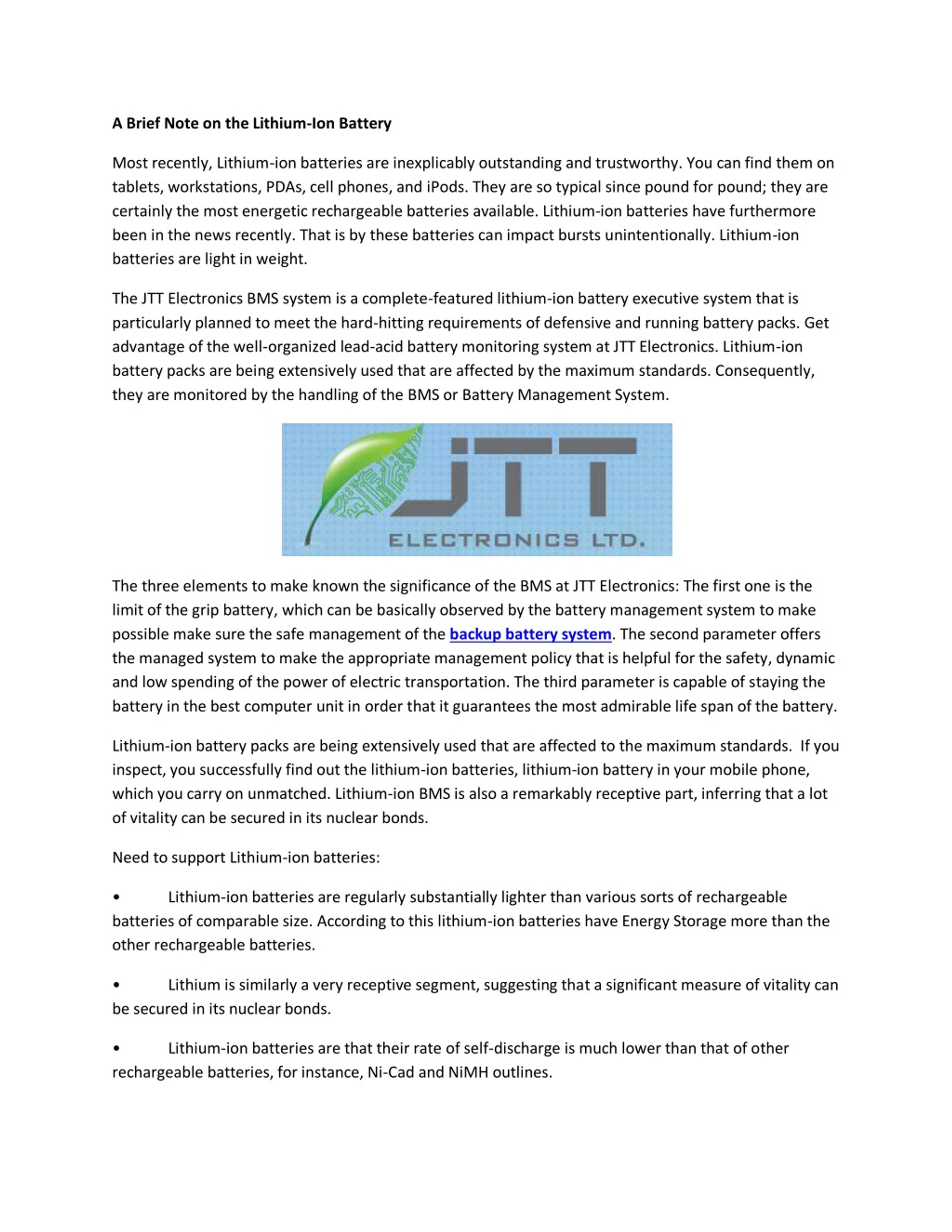 PPT - A Brief Note on the Lithium-Ion Battery PowerPoint Presentation ...