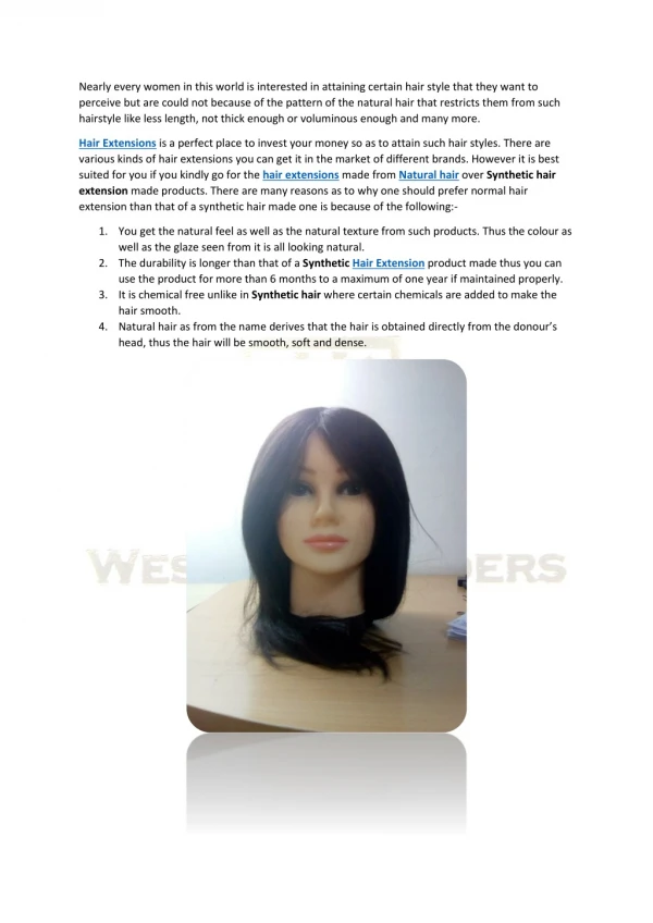 Popular wayts to style your hair - Western Traders