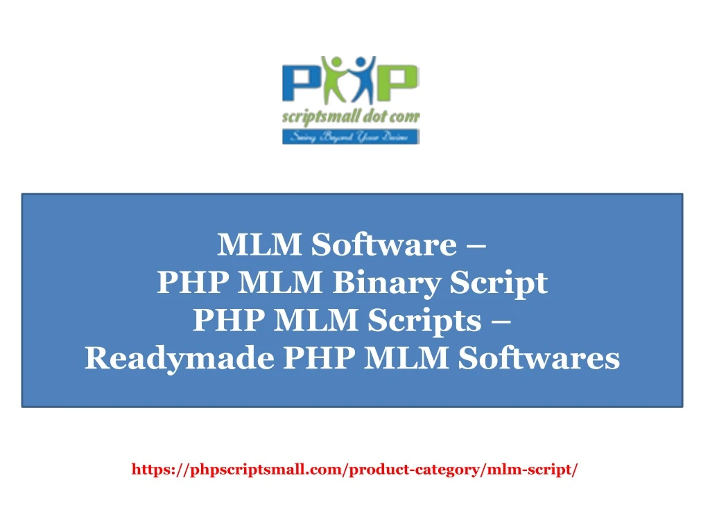 mlm software php mlm binary script php mlm scripts readymade php mlm softwares