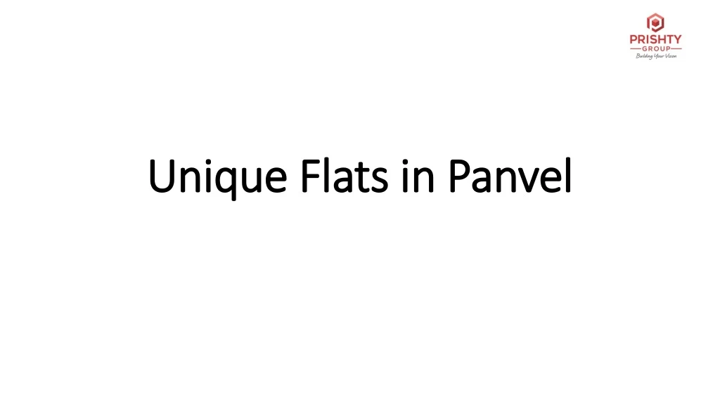 unique flats in panvel