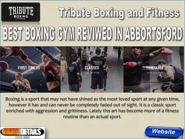 BEST BOXING GYM REVIWED IN ABBORTSFORD