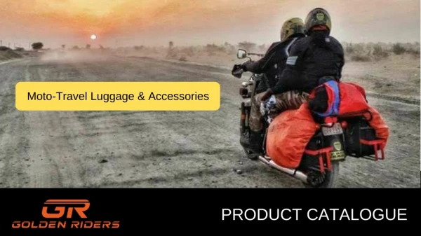 GoldenRiders Motorcycle Bags & Accessories