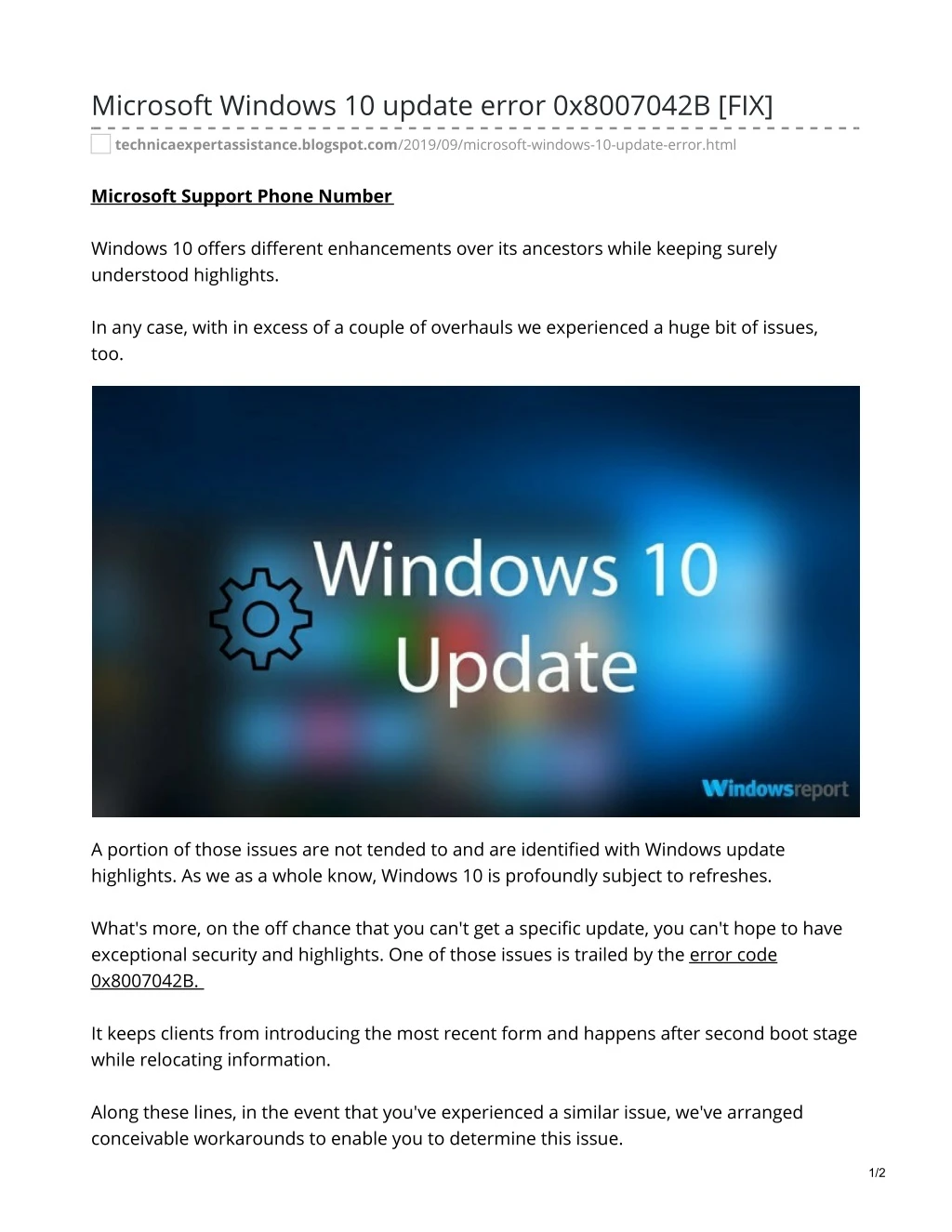 microsoft windows 10 update error 0x8007042b fix