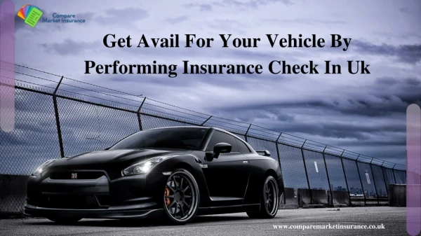 Do Insurance Check To Lessen The Cost Of Mishap In Uk