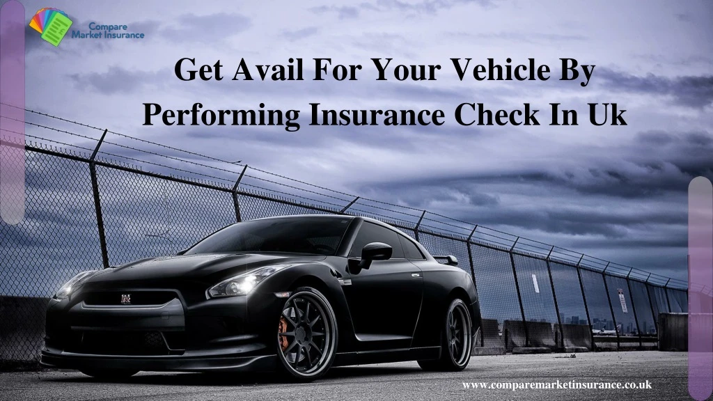 get avail for your vehicle by performing