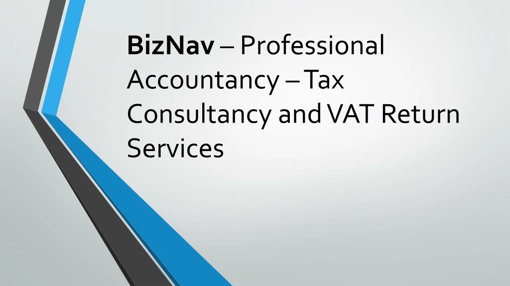 biznav professional accountancy tax consultancy and vat return services