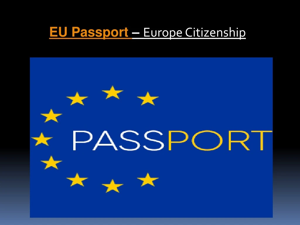 eu passport europe citizenship