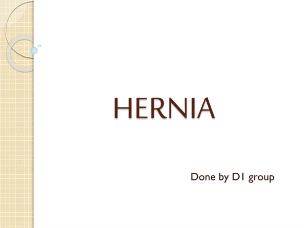 HERNIA