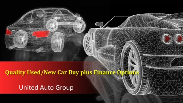 Quality Used/New Car Buy plus Finance Options
