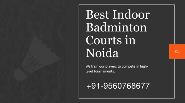 Best Indoor Badminton Courts in Noida