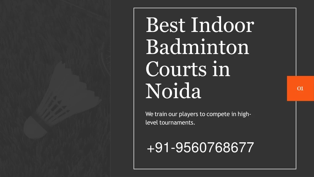 best indoor badminton courts in noida