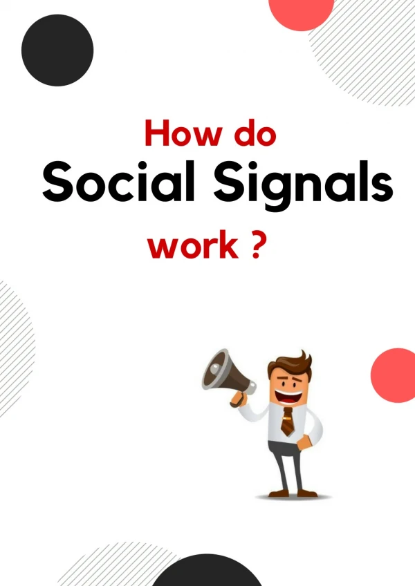 How do Social Signals work?