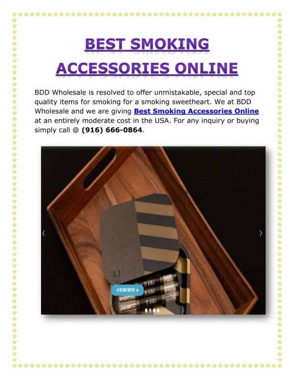 Best Smoking Accessories Online