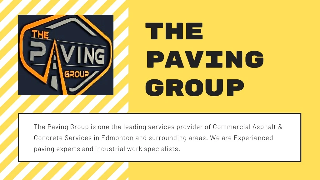 the paving group