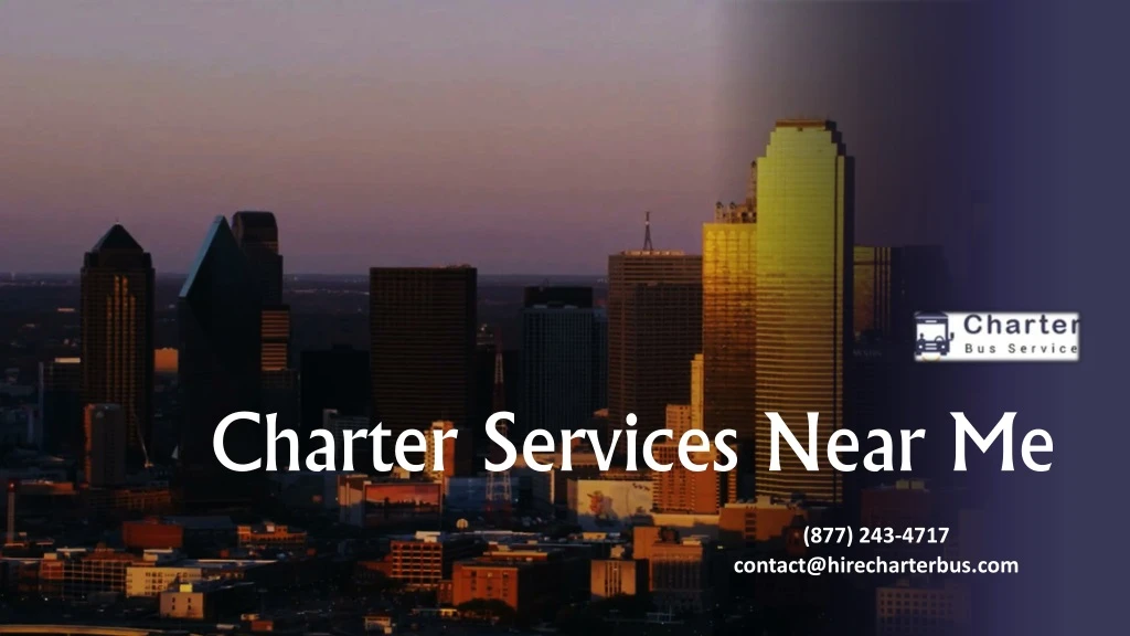 charter services near me