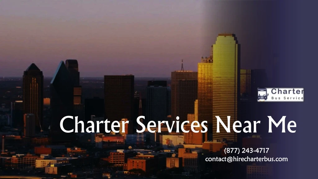 charter services near me