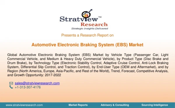 Automotive Electronic Braking System Market