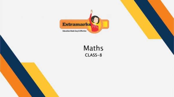 Comprehend Class 8th Maths with Extramarks
