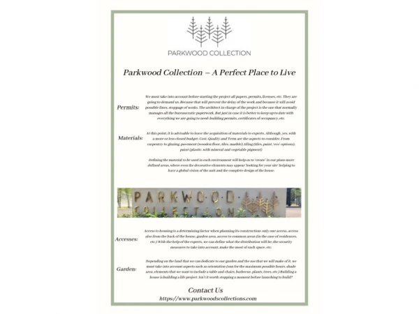 Parkwood Collection