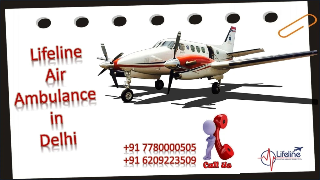 lifeline air ambulance in delhi