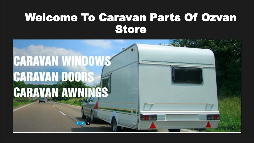 welcome to caravan parts of ozvan store