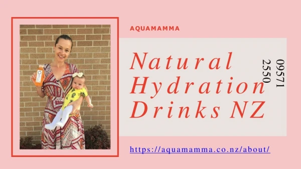 Buy Best and Natural Hydration Drinks NZ for pregnancy