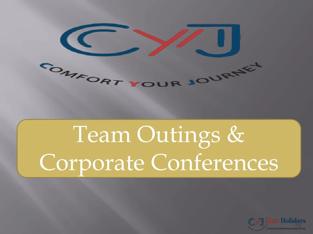 team outings corporate conferences