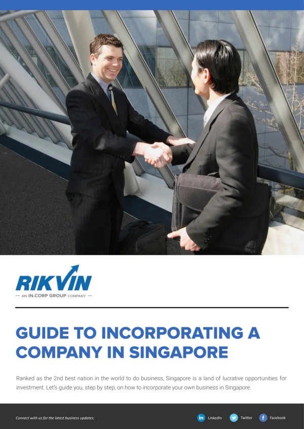 Guide to Incorporating a Company in Singapore
