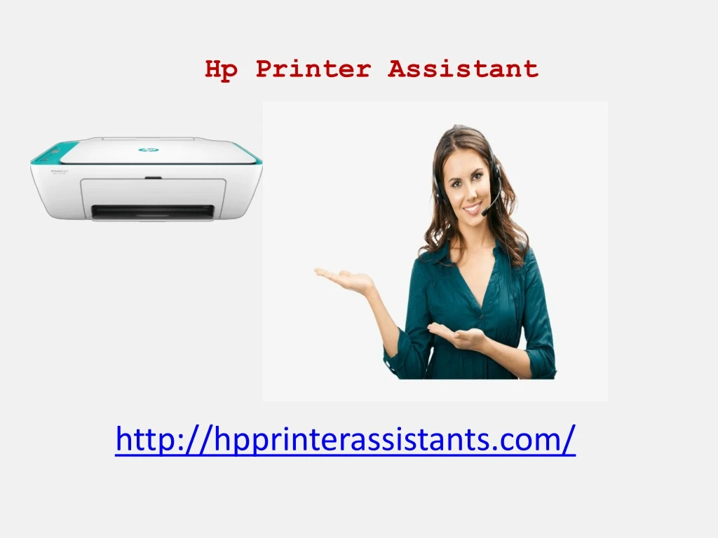 hp printer assistant