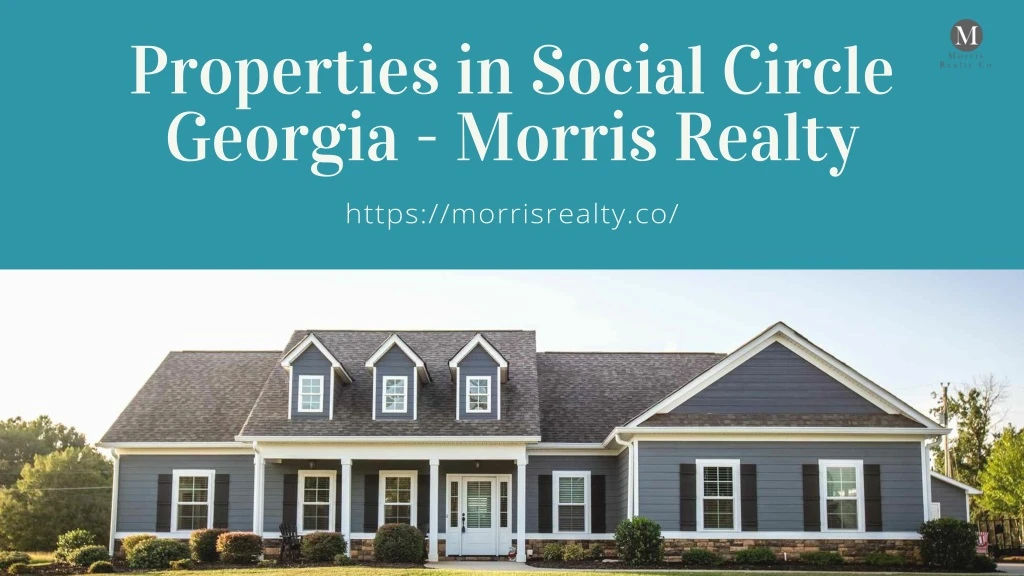 properties in social circle georgia morris realty