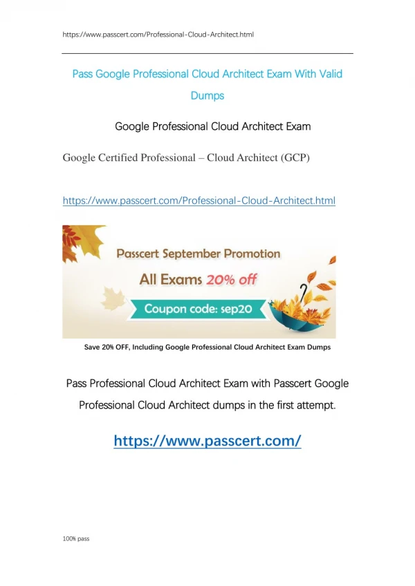 Google Professional Cloud Architect Exam Dumps