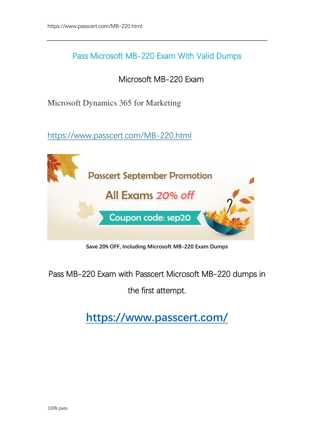 https www passcert com mb 220 html