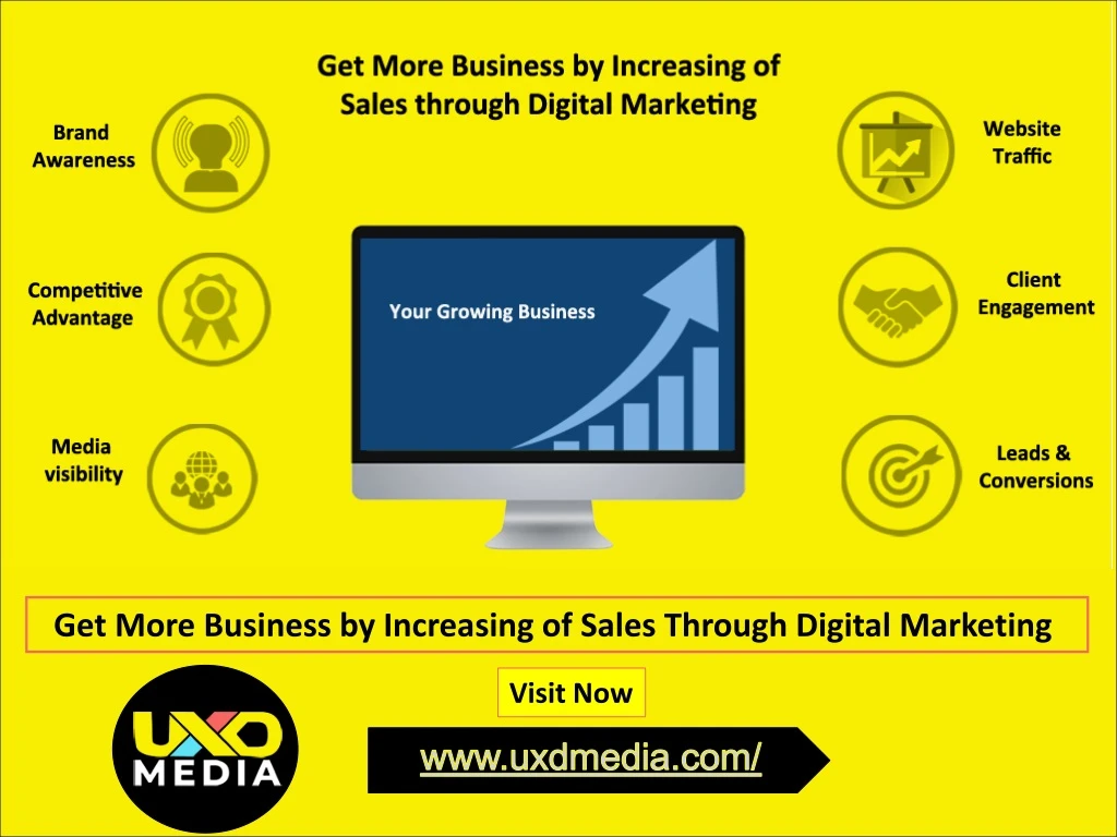 get more business by increasing of sales through