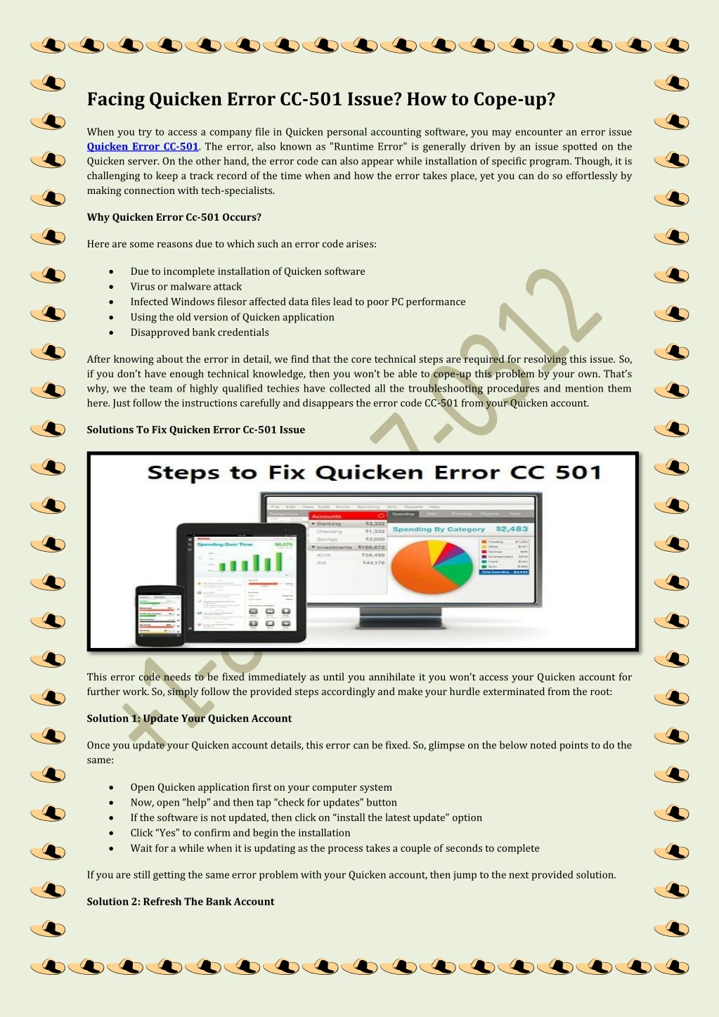 PPT - Facing Quicken Error CC-501 Issue? How To Cope-up? PowerPoint ...