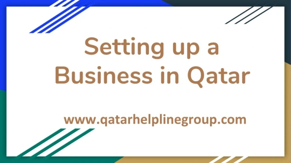 Setting up a Business in Qatar