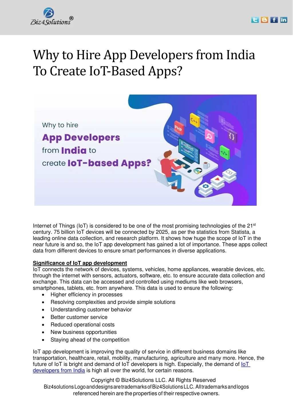 why to hire app developers from india to create