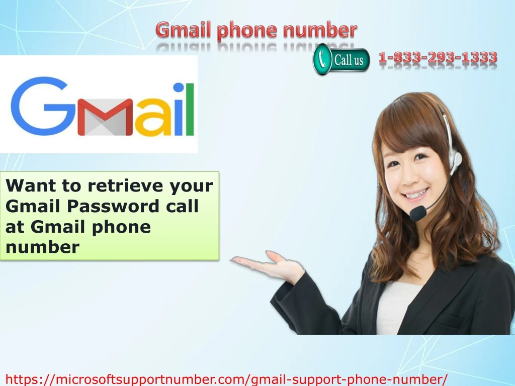 gmail phone number