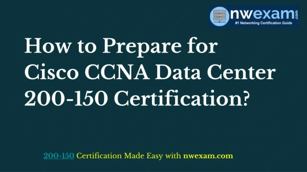 PDF Cisco 200-150 CCNA Data Center (DCICN) Certification Exam Details Sample Question