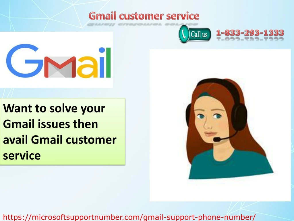 PPT - Want to solve your Gmail issues then avail Gmail customer service ...