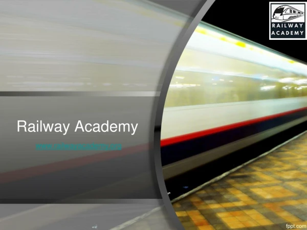 Online Certificate Courses and PG Diploma Courses; Railway